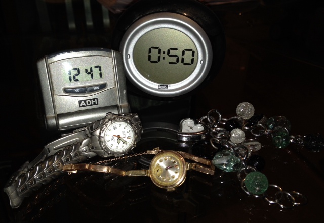 Tick tock, tick tock...time is getting away. Photo ©Caron Eastgate Dann